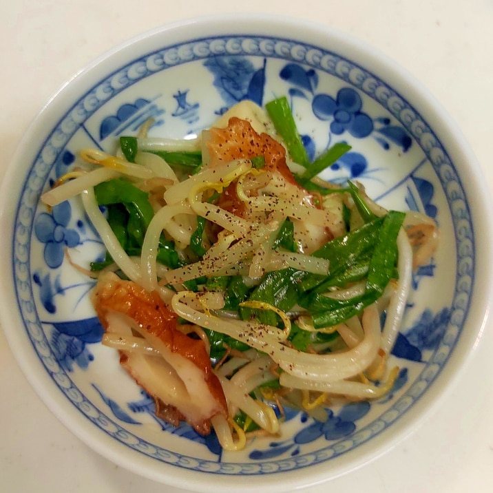 ちくわともやしのサッと煮